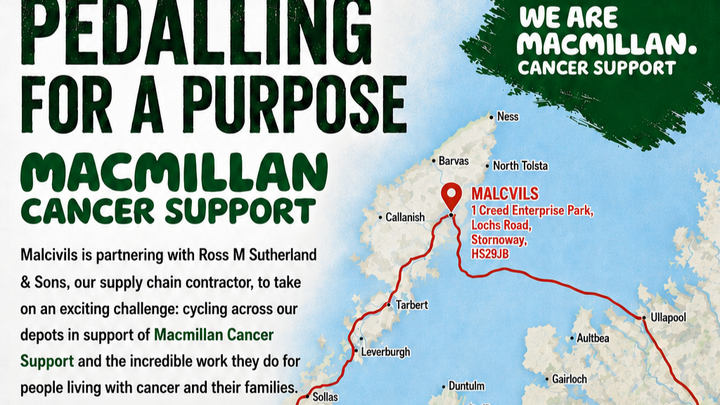 Malcivils & Ross M Sutherlands Pedalling for a Purpose campaign photo, 1 of 2