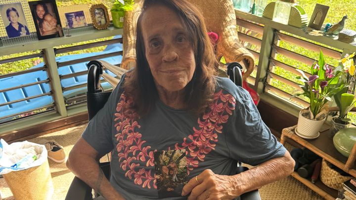 Linda derohan after Hurricane Lowell and loss of her husband campaign photo, 1 of 10