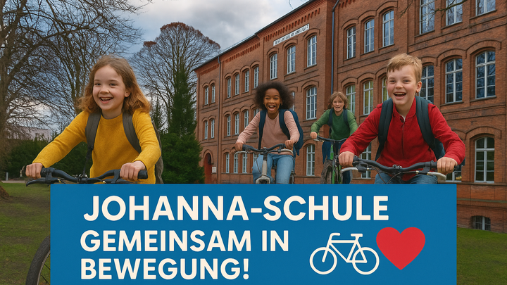 Gemeinsam in Bewegung – Fahrräder für die Johanna-Schule! campaign photo, 1 of 4