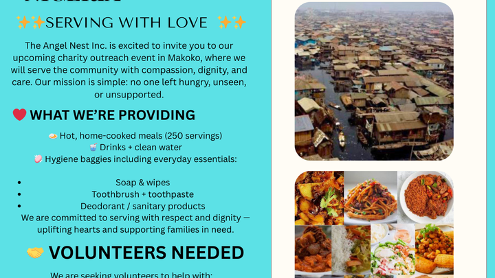 Feeding Hope in Makoko: A Mother’s Mission to Give Back campaign photo, 1 of 5