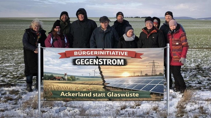 Größter Solarpark Thüringens: Klage für Bürgerrechte