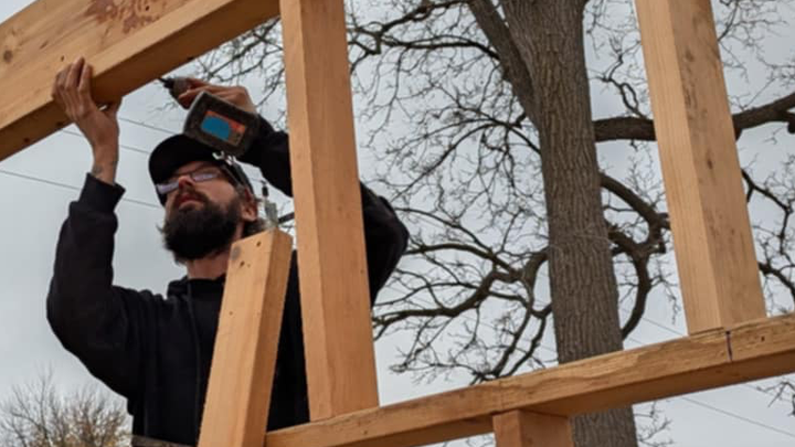 Help Build Ross a home for this winter campaign photo, 1 of 4