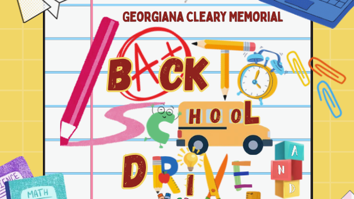 Georgi Cleary Back 2 School Drive and Festival campaign photo, 1 of 7