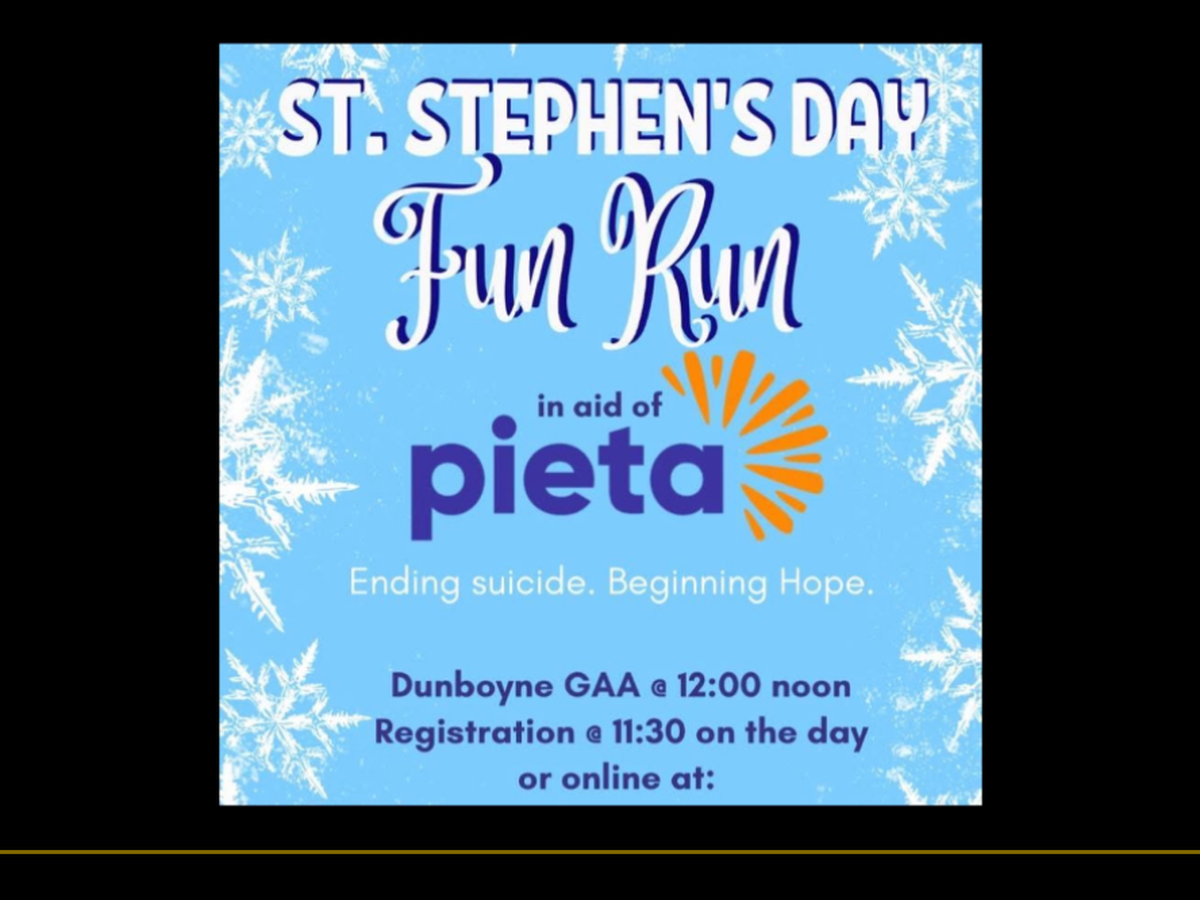 Fundraiser by Cillian Thompson : St. Stephen’s Day Fun Run