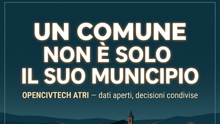 OpenCivTech Infrastruttura aperta civica e tecnologica campaign photo, 1 of 7