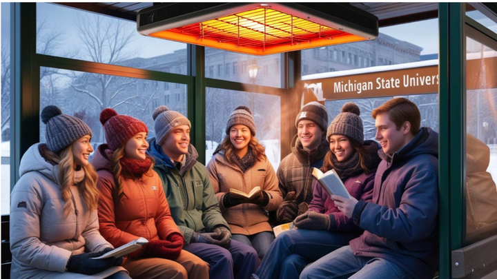 Warm Up MSU: Support Heated Bus Shelters campaign photo, 1 of 3