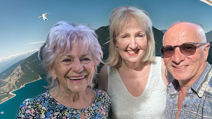 “Age is just a number, you’re never too old" campaign photo, 1 of 2