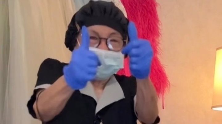 For a Grandmother Working Hard for Her Grandson