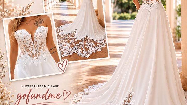 Mein Traumkleid ist zum greifen Nahe ..