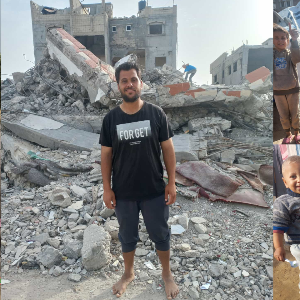 Help Ibrahim and his family rebuild their lives in Gaza