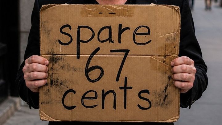 Can you spare 67 cents to prove that anything is possible? campaign photo, 1 of 3