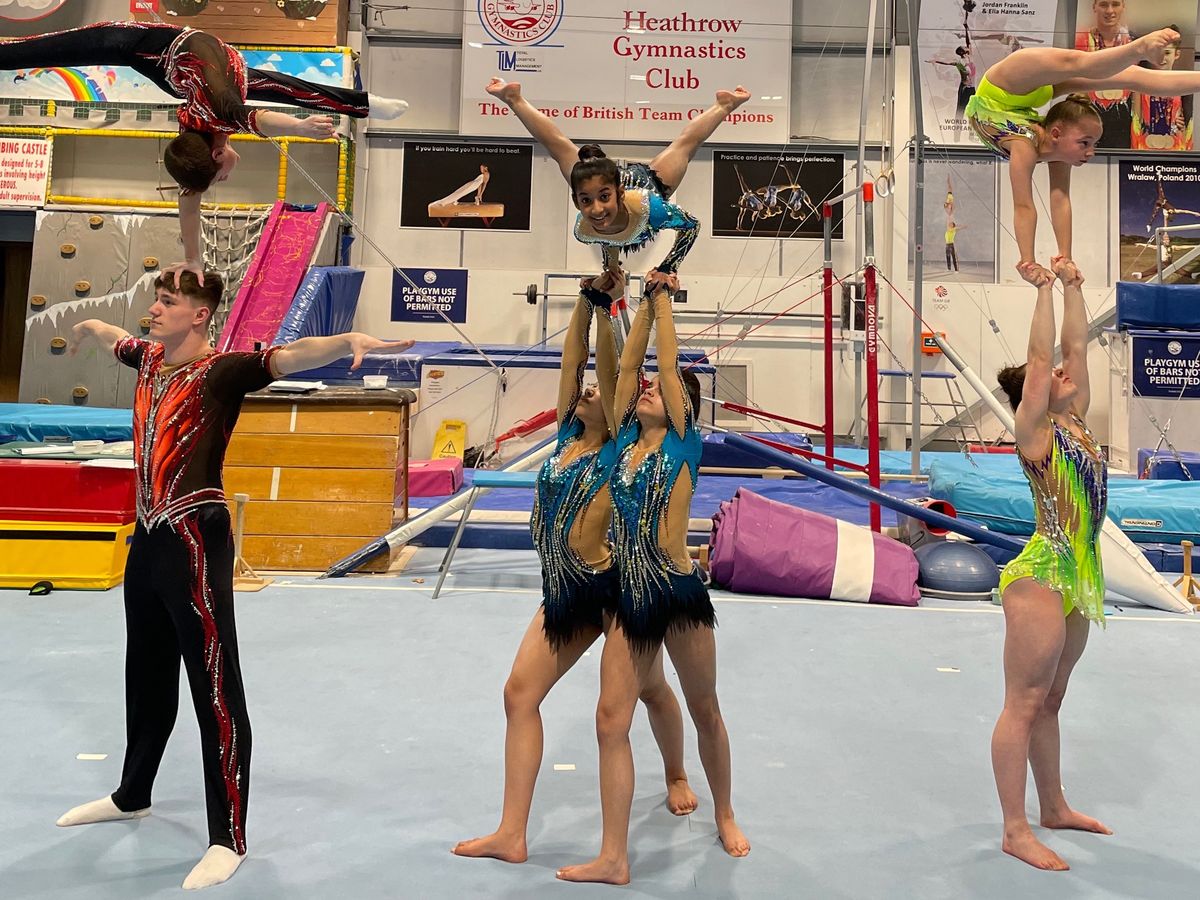 Fundraiser by Heathrow Gymnastics Club : Please help support our GB  Acrobatic Gymnasts