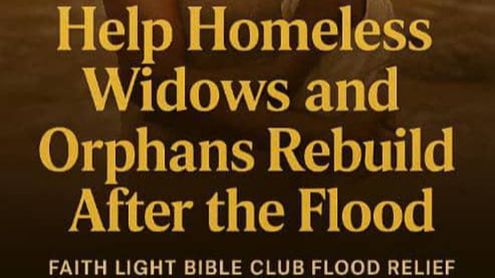 Help Homeless widows and orphans Rebuild after Flood campaign photo, 1 of 6