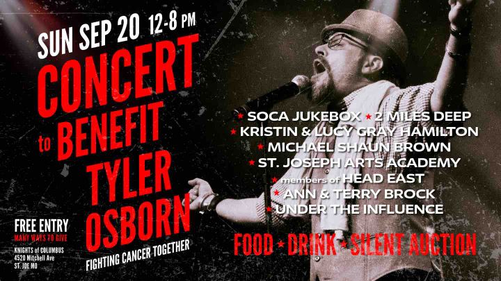 Support Tyler Osborn's Fight Against Rare Cancer campaign photo, 1 of 4
