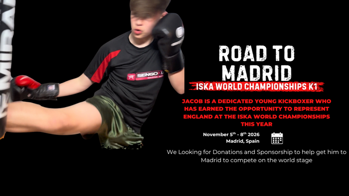 Help Jacob Get to the ISKA World Championships in Madrid campaign photo, 1 of 3