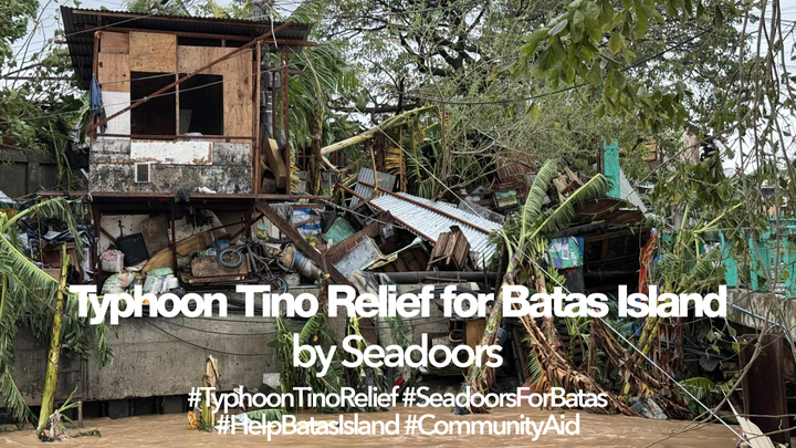 Typhoon Tino Relief for Batas Island by Seadoors campaign photo, 1 of 8