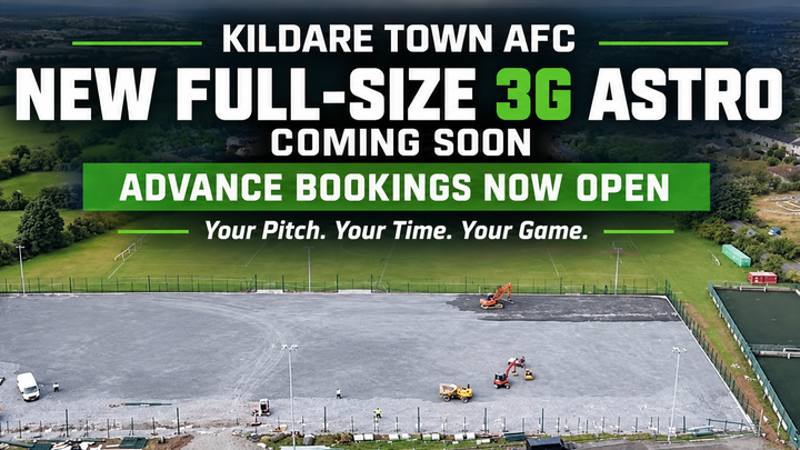 kildare Town AFC.. 3G Astro Opening soon. campaign photo, 1 of 3