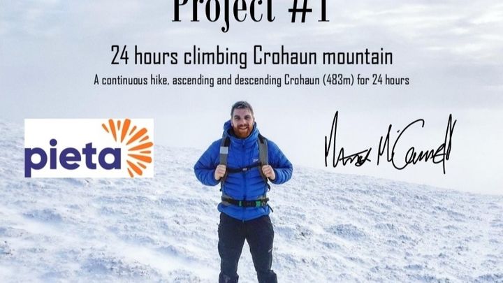 24hr hike for mental health awareness-Pieta House campaign photo, 1 of 2