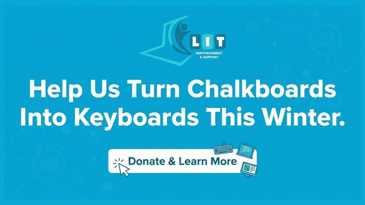 Turn Chalkboards into Keyboards: LIT Rural Ghana Tech Labs campaign photo, 1 of 4