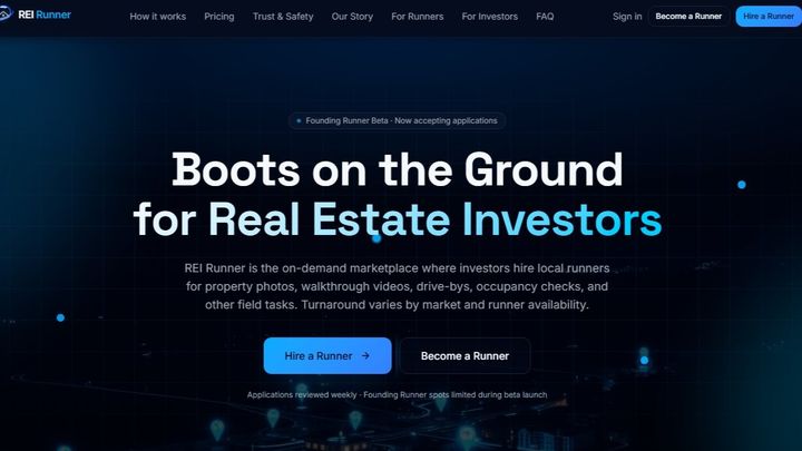 REI Runner: Real Estate Field Services campaign photo, 1 of 3