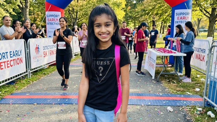 A 9-Year-Old Running to Help Save Lives campaign photo, 1 of 3