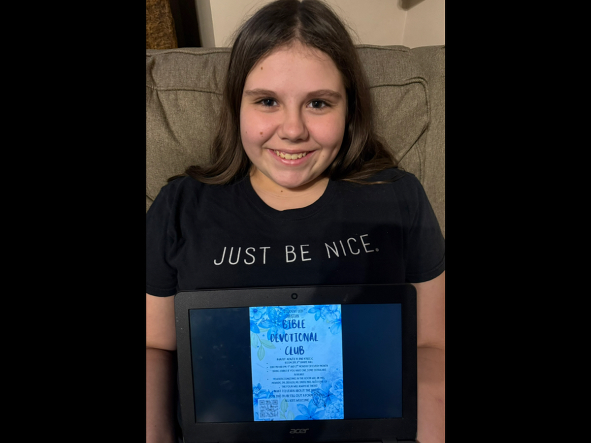 Support Kenzie's Bible Devotional Club campaign photo, 1 of 4
