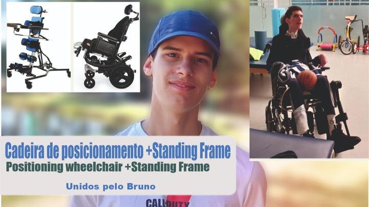 Cadeira de rodas de posicionamento e Standing Frame campaign photo, 1 of 5