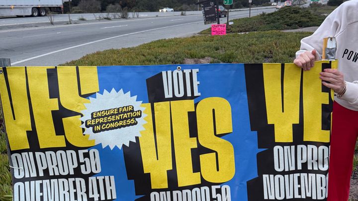 Help Bring a Yes on Prop 50 Banner to Lompoc campaign photo, 1 of 5