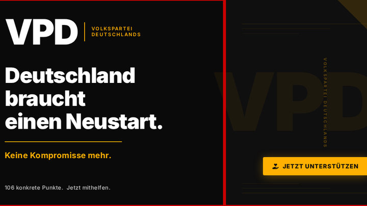Deutschland braucht einen Neustart. Keine Kompromisse mehr. campaign photo, 1 of 3