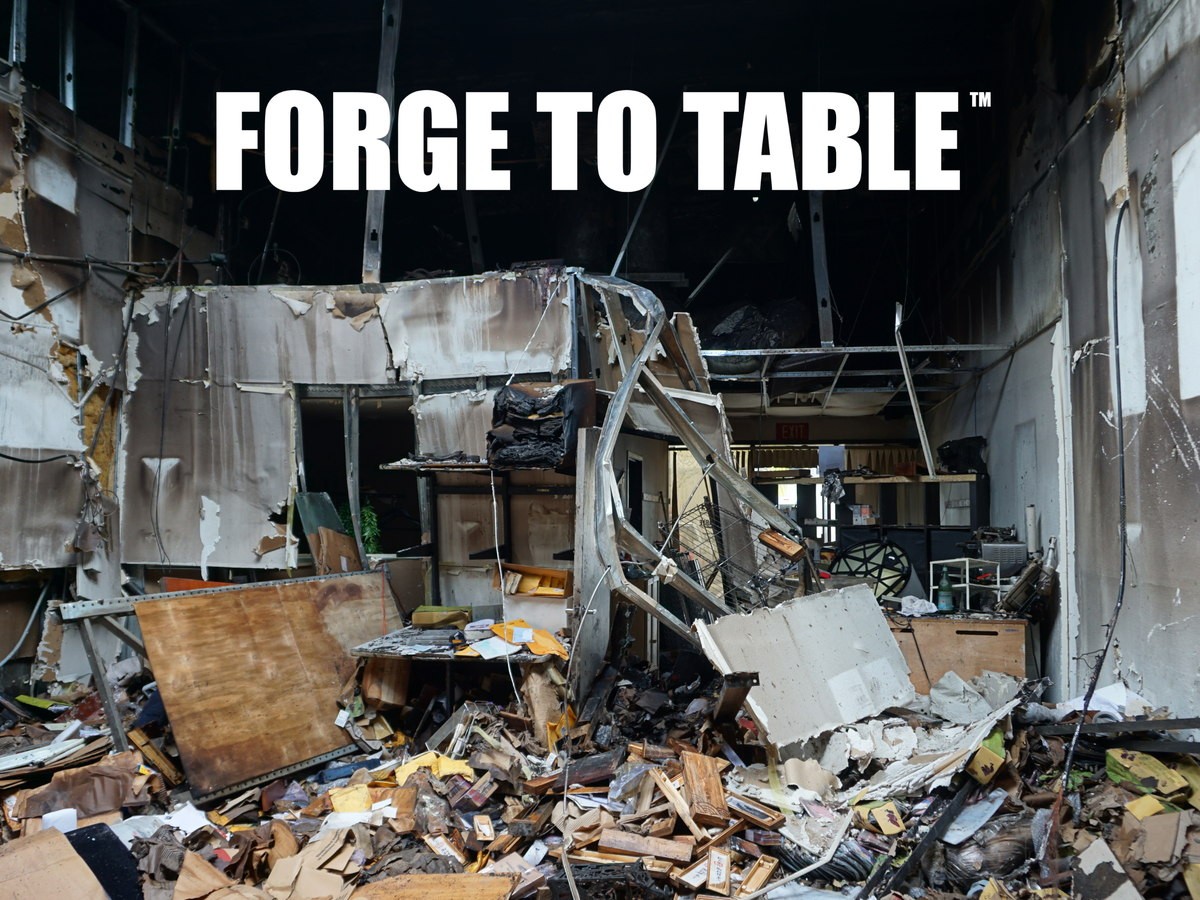 Help Forge To Table Rebuild After a Devastating Fire campaign photo, 1 of 8
