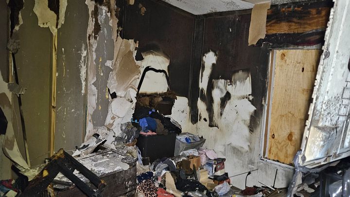 Diana and George's Devastating Fire campaign photo, 1 of 4