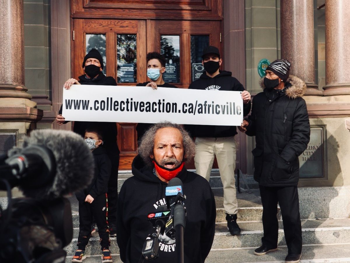 Community of Africville Liberation Fund campaign photo, 1 of 3