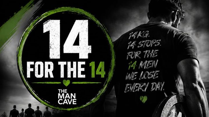14 for the 14 – The Weight Men Carry campaign photo, 1 of 3