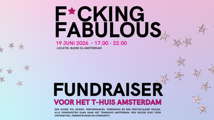 Foto van campagne F#cking Fabulous Fundraiser - Transhuis Amsterdam, 1 van 2