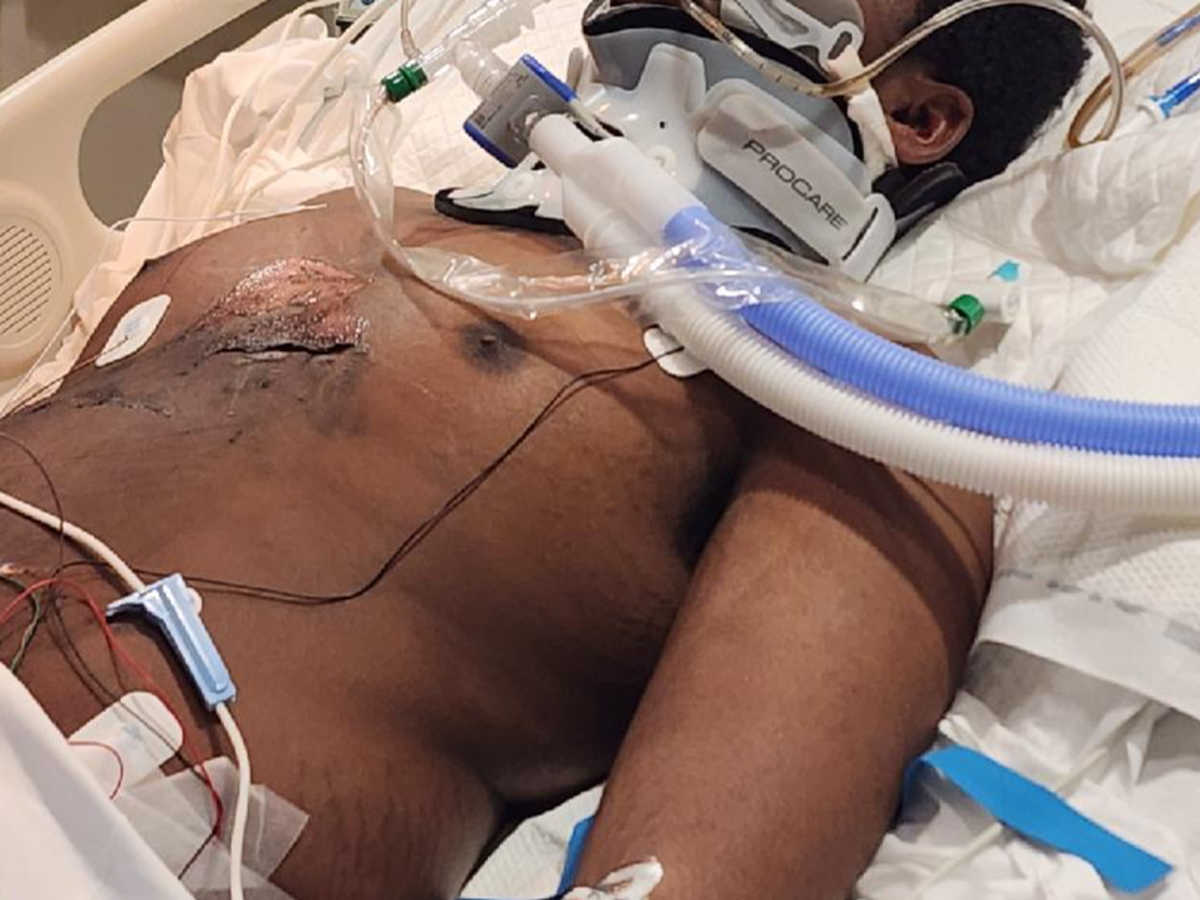 Donate to help a mother who's son is on life support campaign photo, 1 of 3