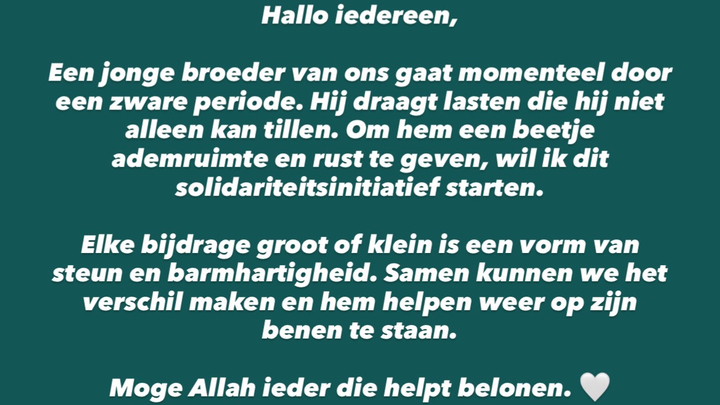 Steun voor onze jonge broeder campaign photo, 1 of 4