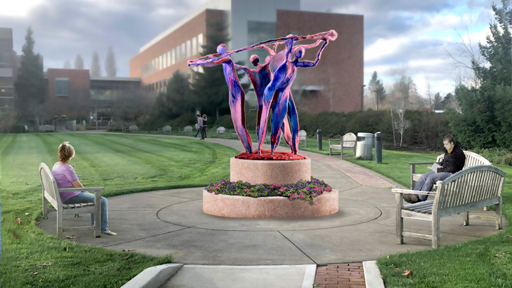 Support the Circle of Care Outdoor Sculpture Project at PNMC campaign photo, 1 of 5