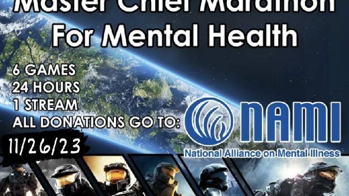 Master Chief Marathon For Mental Health 2023 campaign photo, 1 of 3