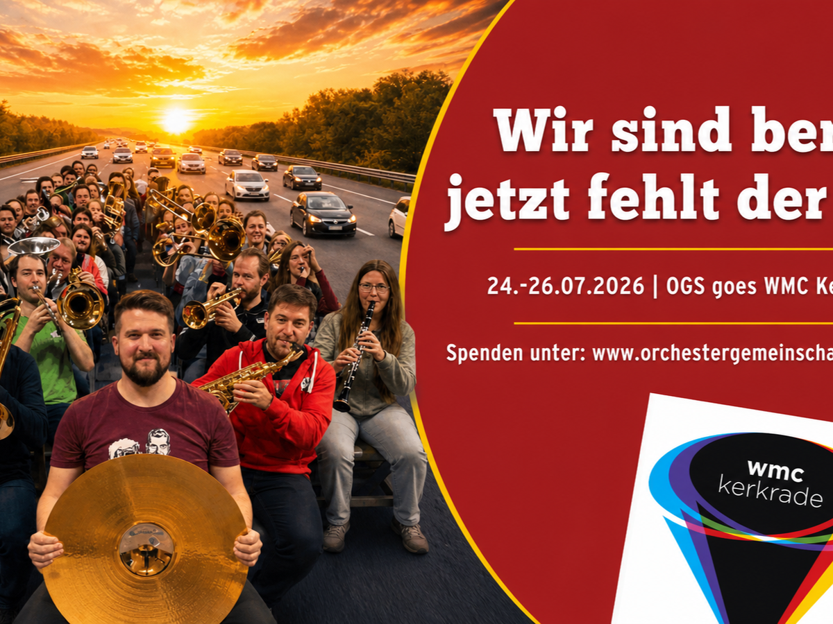 Wir sind bereit, jetzt fehlt der Bus! – OGS goes WMC 2026 campaign photo, 1 of 3