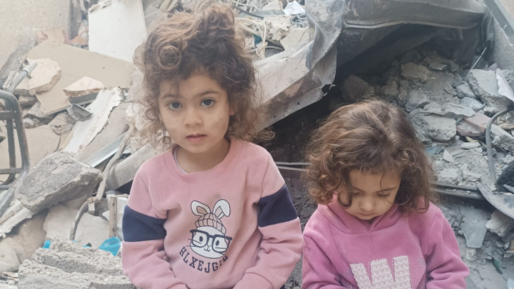 Children and families in gaza campaign photo, 1 of 6