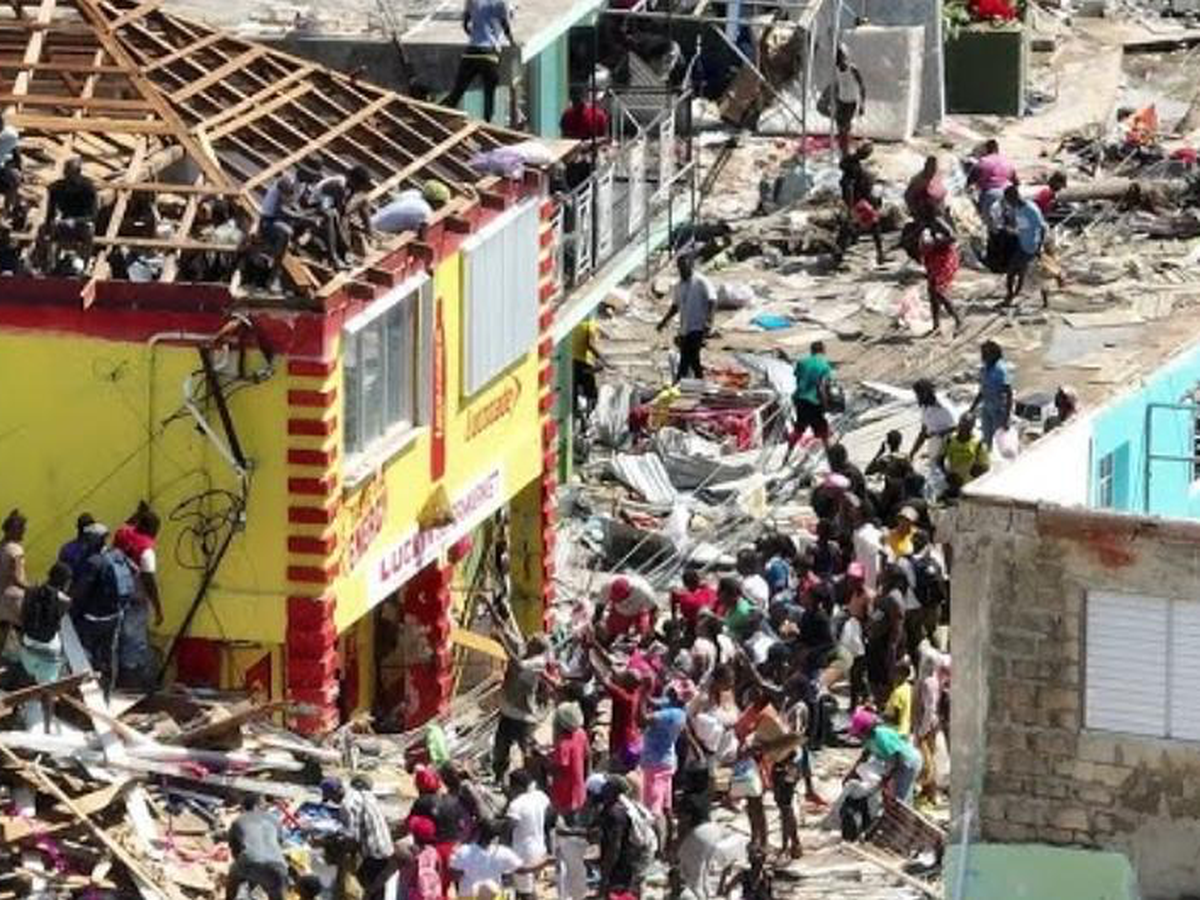 Support for Saint Elizabeth residents affected by Hurricane campaign photo, 1 of 5