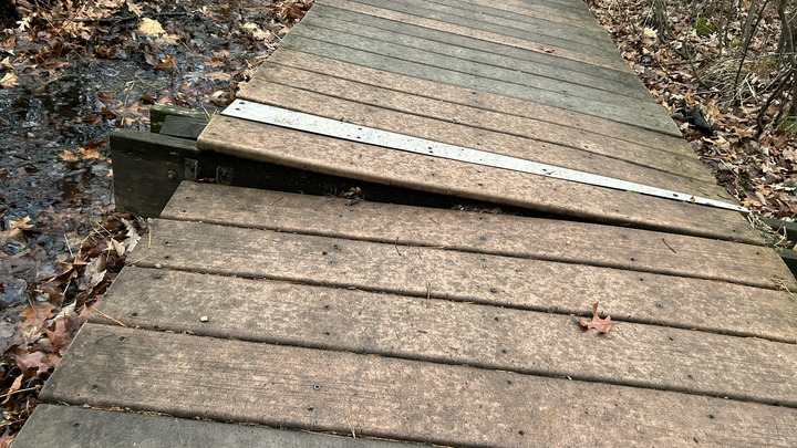 Help Rebuild Reading Town Forest Boardwalk (Eagle Project) campaign photo, 1 of 2