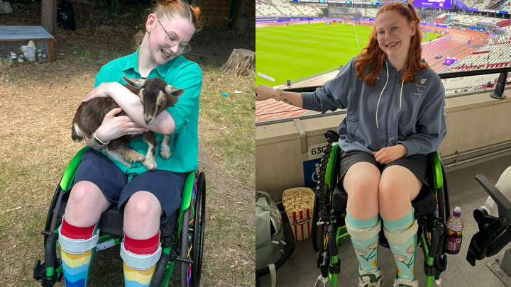 Tasha’s wheelchair fundraiser campaign photo, 1 of 3