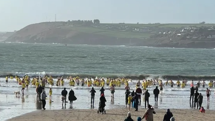 Cork Simon Whitebay Christmas Swim 2025 campaign photo, 1 of 6
