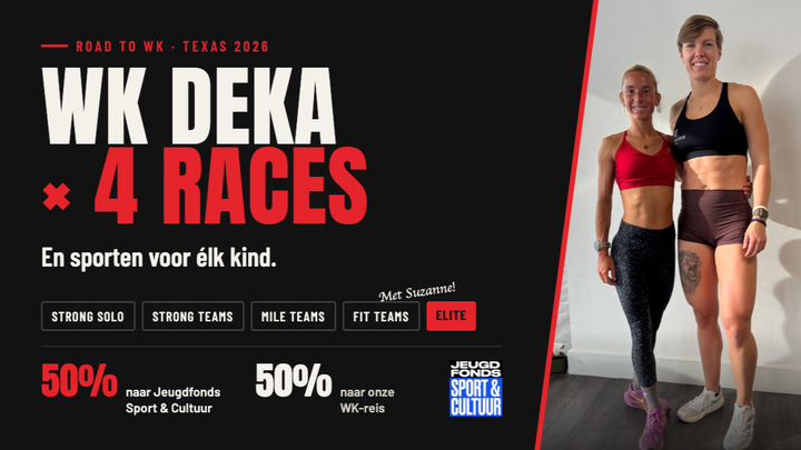 Naar het WK DEKA (Texas USA), en sporten voor élk kind campaign photo, 1 of 3