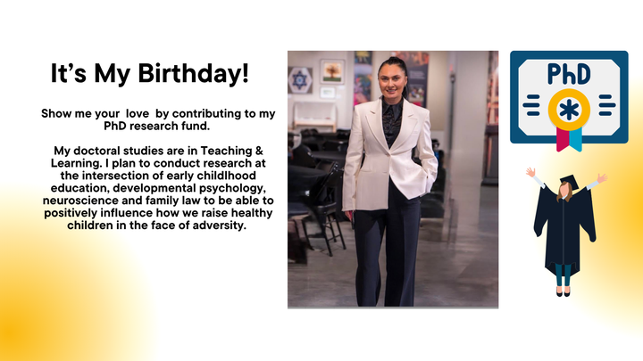 Mihaela's PhD Research Fund. campaign photo, 1 of 3