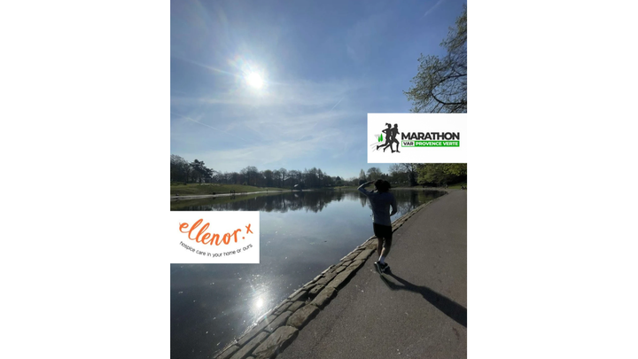 Marathon for ellenor Hospice campaign photo, 1 of 3