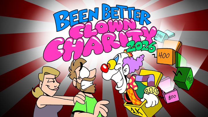 Been Better Clown Charity 2026 campaign photo, 1 of 3