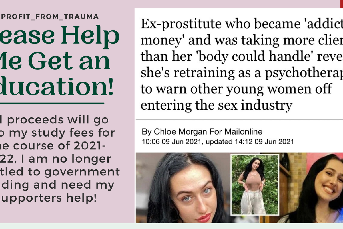 Fundraiser by Maeve Moon : Help Maeve, Ex-Prostitute, Become a Therapist