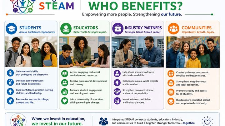 Empowering Students with Integrated STEAM Pathways campaign photo, 1 of 6